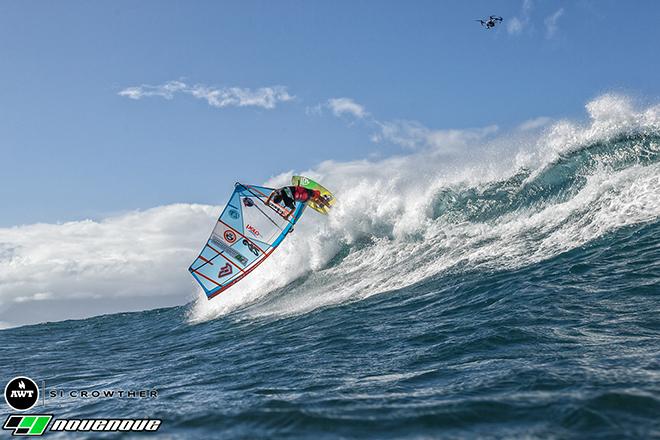 Fernandez giving it his all © American Windsurfing Tour